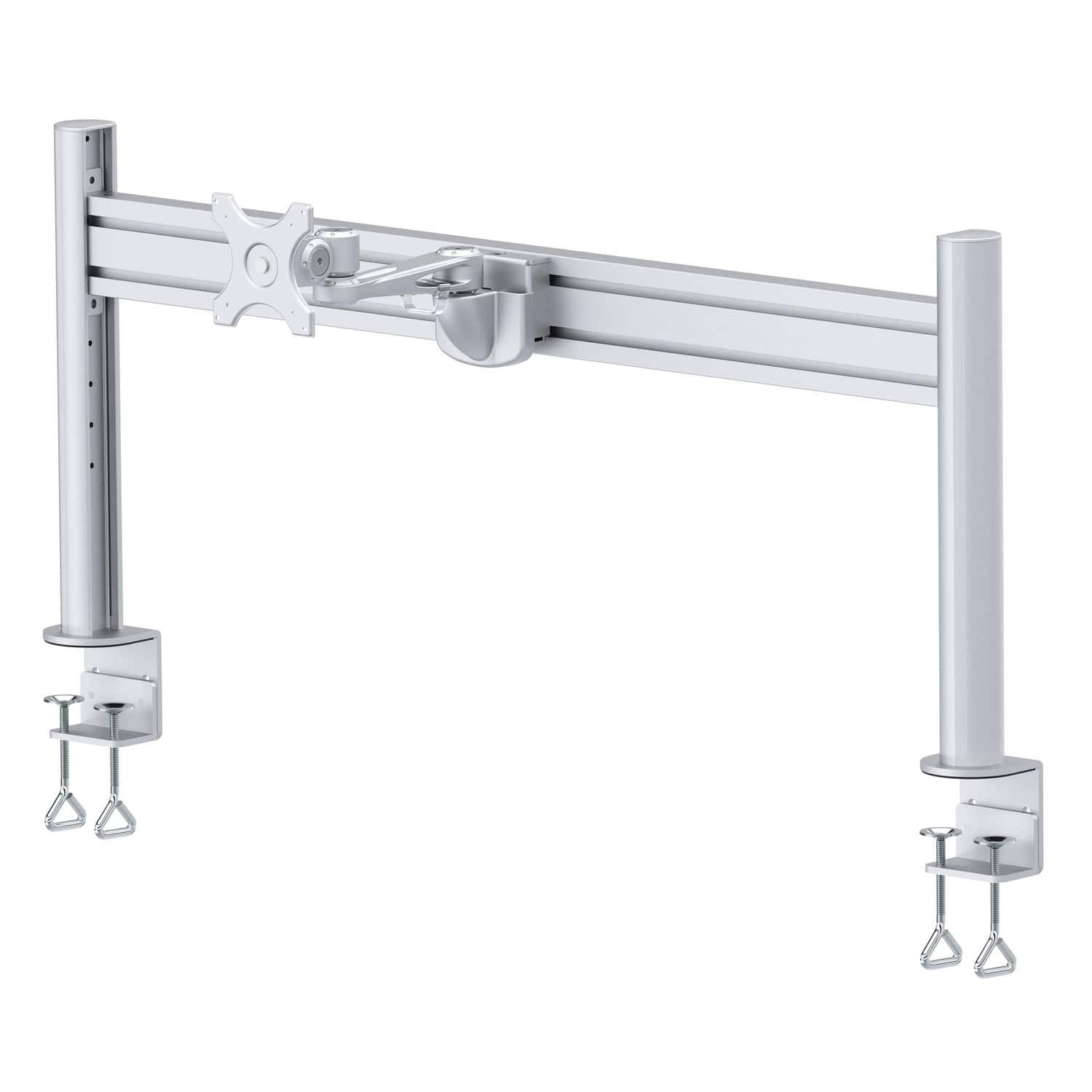 HALTERUNGSPROFI Supporto Per Notebook Da 12 13 15 17 Pollici Per Monitor Con VESA 75 Office-LTH2 - 9