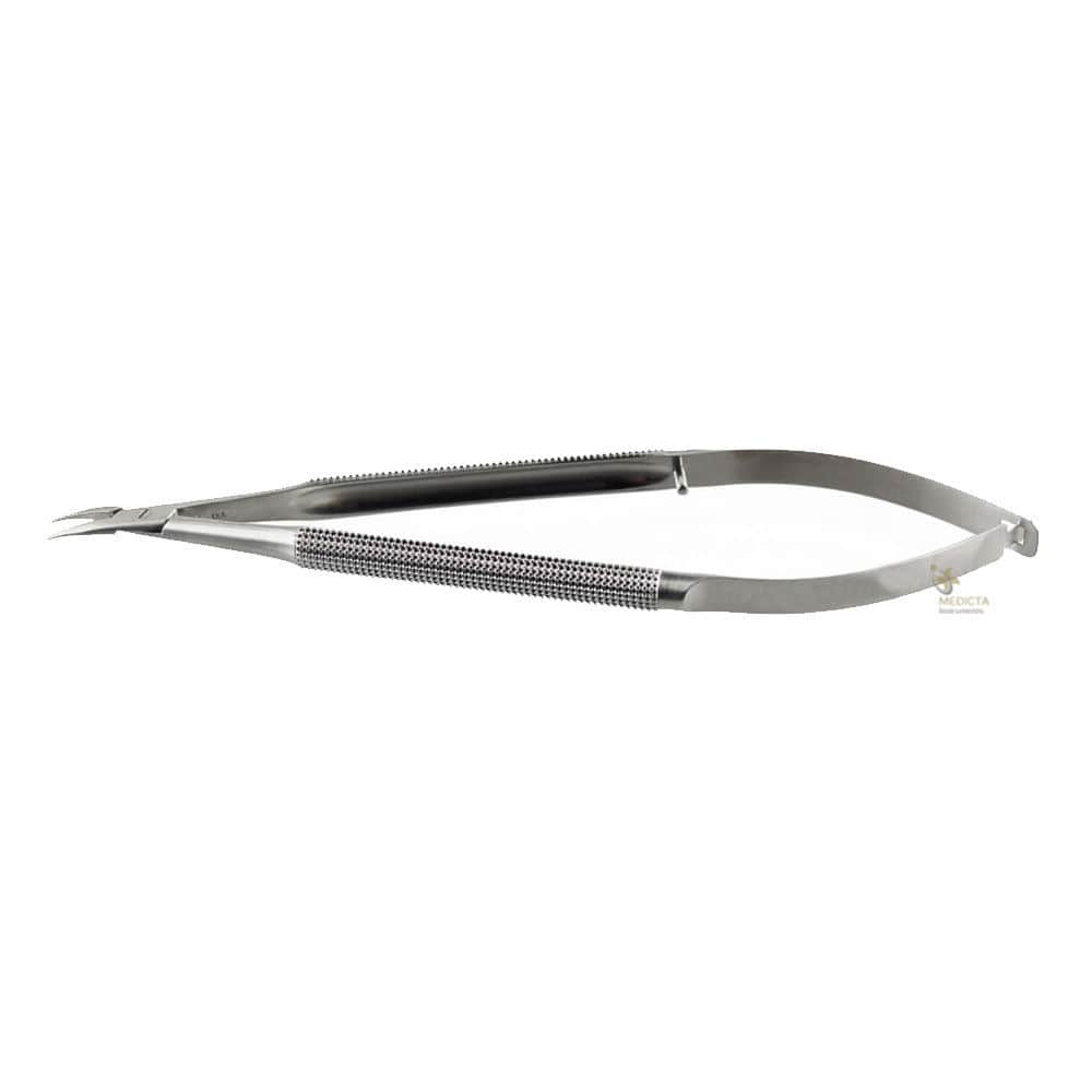 Porta Aghi Castroviejo Dritto – Strumento Chirurgico TC – INSTUMAX®