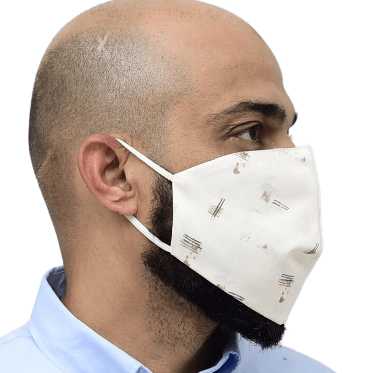 Set da 5 Pezzi) - Mascherine Filtranti Protettive Lavabili Riutilizzabili
