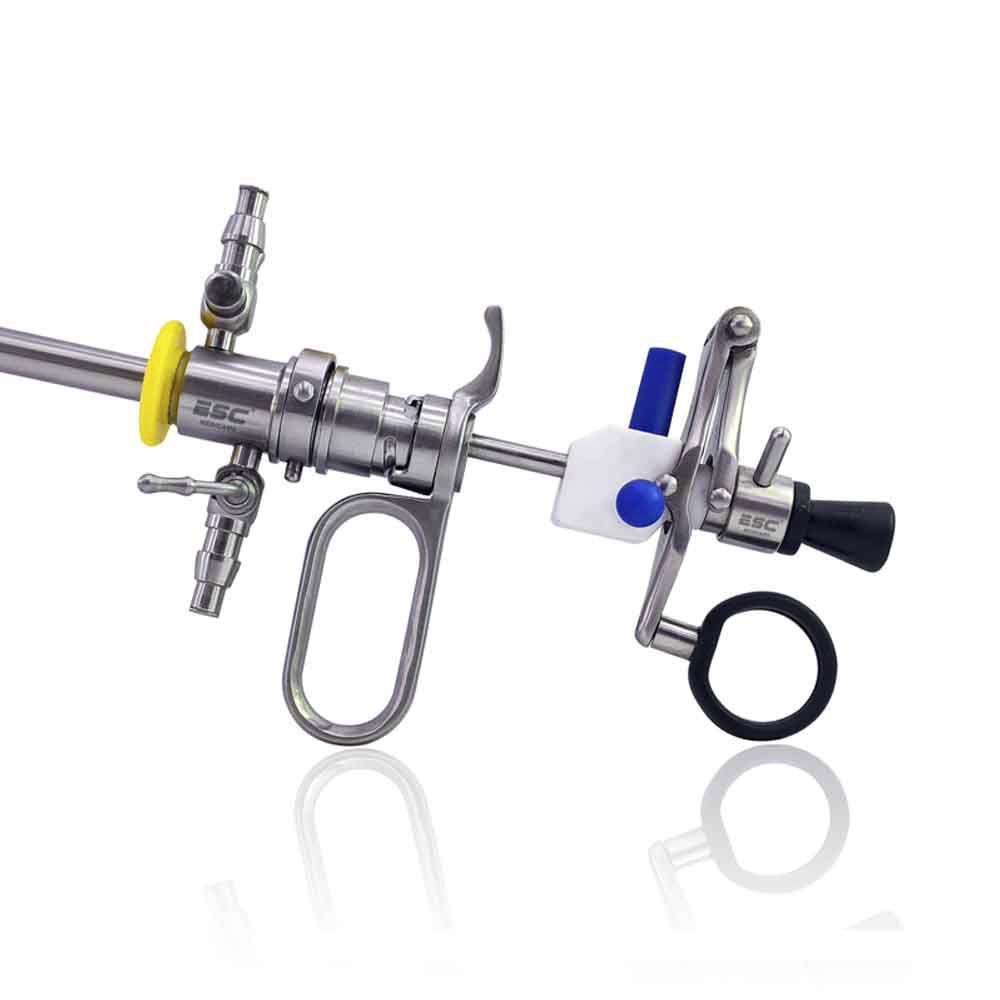 Elemento Lavoro Bipolare Chirurgia Isteroscopia Elemento Di Lavoro Laparoscopico Bipolare Passivo - Set 5 Pezzi - Acciaio Inox, Lunghezza 300mm Strumento Laparoscopico