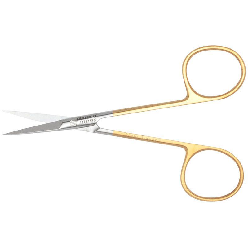 Set 3 Forbici Iris Curve 4.5" - Strumento Chirurgico/dentale In - Foto 11