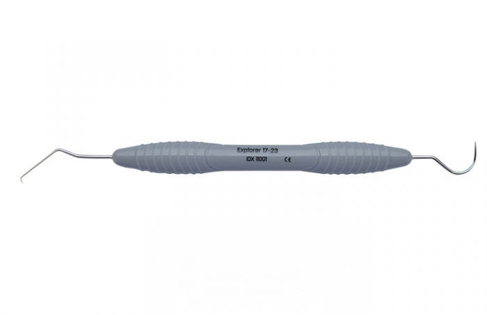 Kit Strumenti Dentali: Sonda Parodontale N°23 Ed Explorer In Acciaio Inox, Beaden®