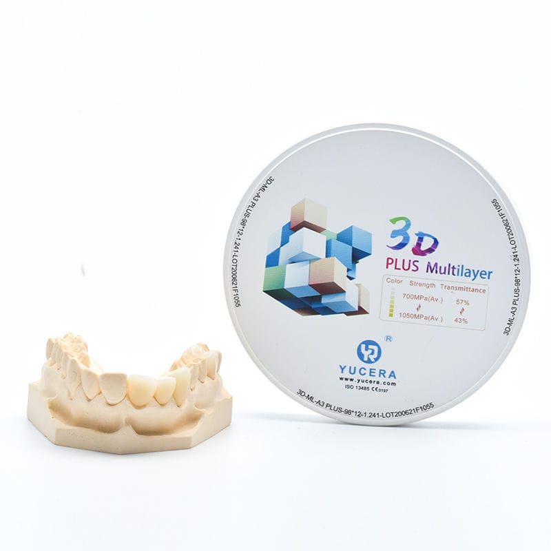Materiale odontoiatrico in zircone - D98 - Shenzhen Yurucheng Dental ...