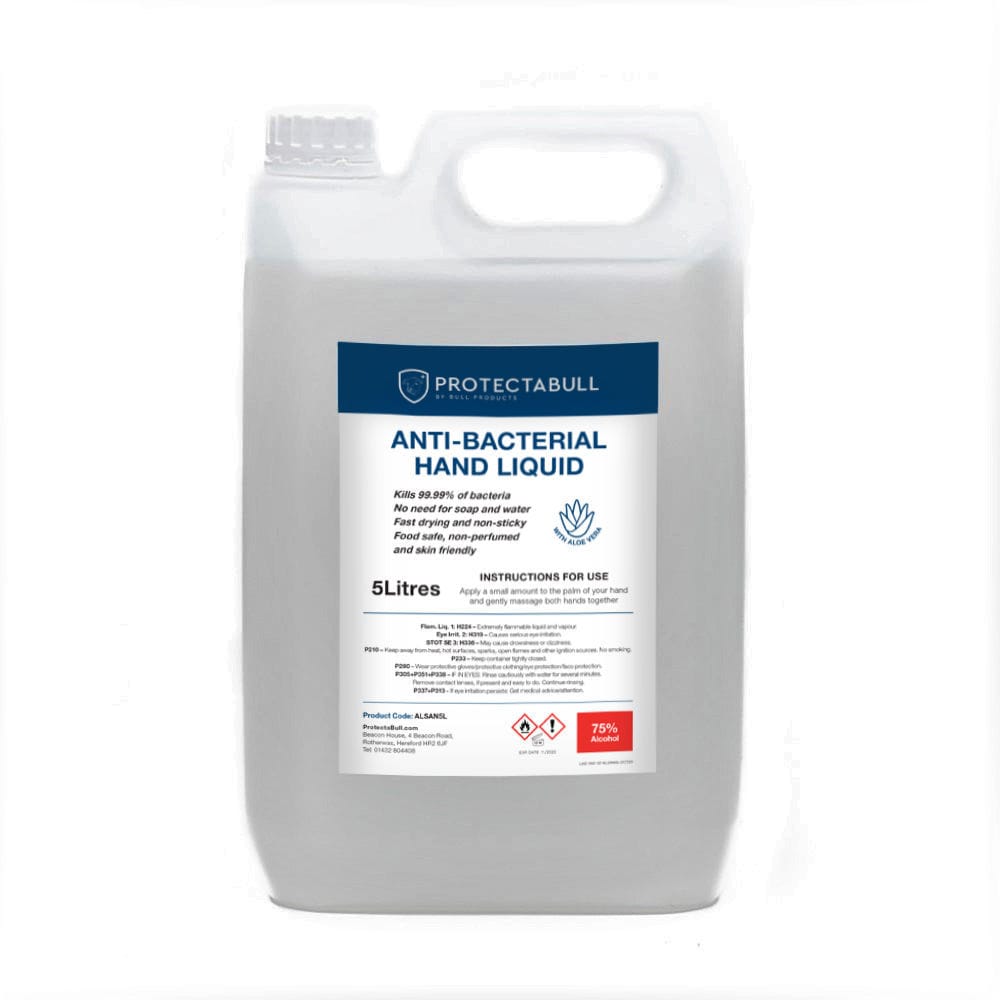 Soluzione idroalcolica 75 ALSAN5L Bull Products 5000 ml