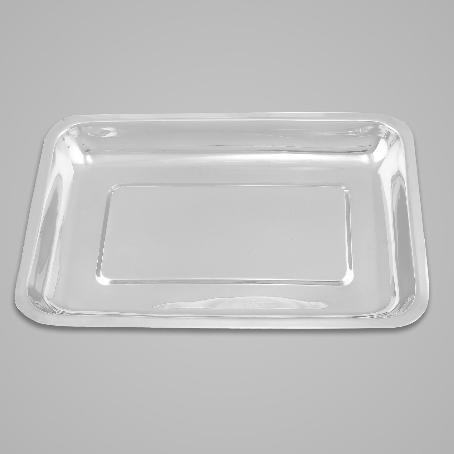 Vassoio Strumenti In Acciaio Inox 201 | 22.5x11.5x2cm | Per Laboratorio E Officina | Igienico E Facile Da Pulire