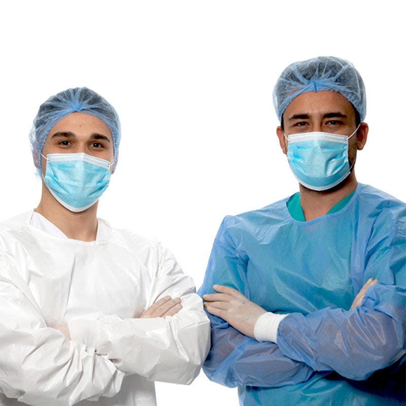 MASCHERINA CHIRURGICA CON ELASTICI FILTRANTE, MONOUSO, NON STERILE, IPOALLERGENICA 20 BOX DA 50 - Foto 3