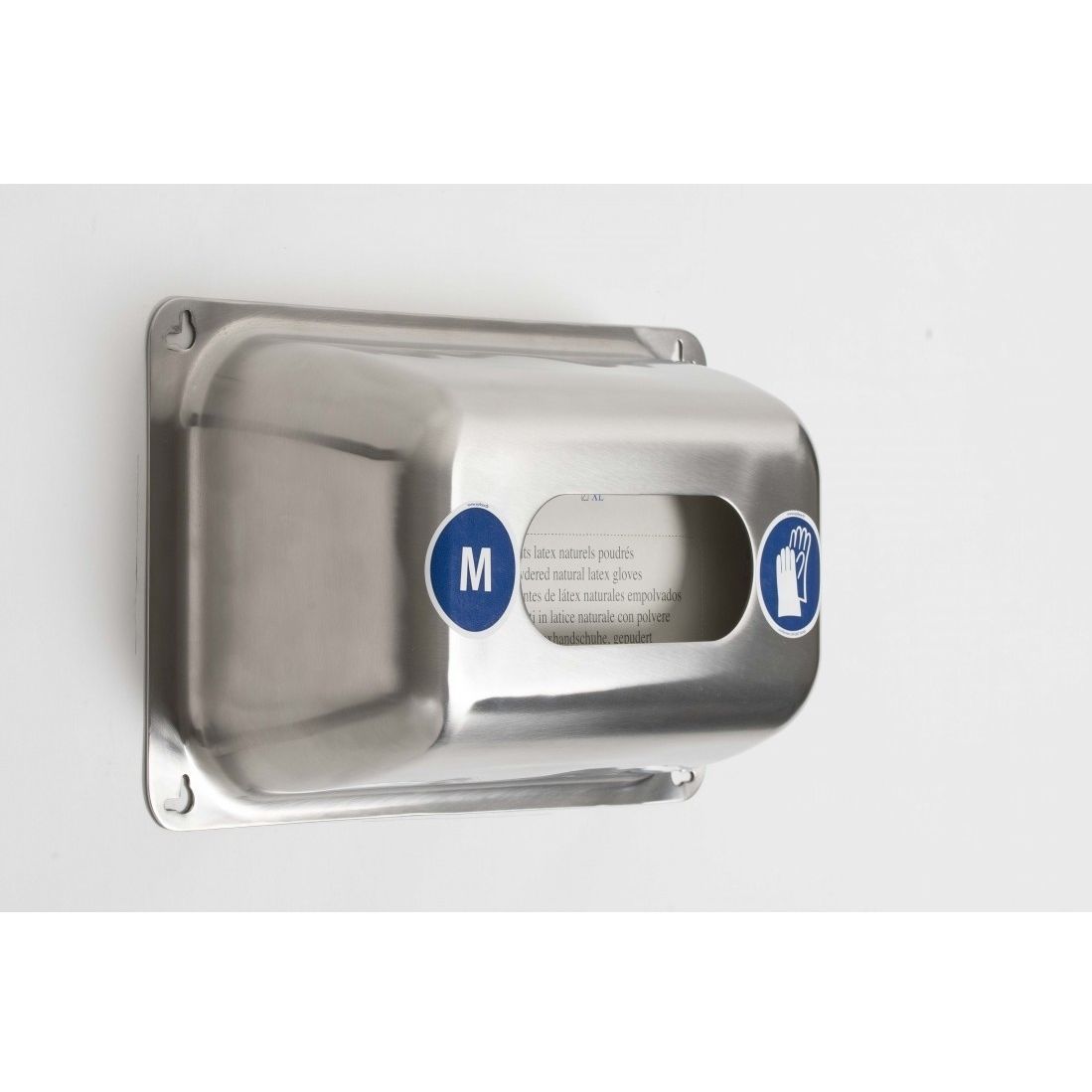 Dowoa Scatola di immagazzinaggio, Guanti Trasparenti, Dispenser, Supporto a Parete, Maschera Viso in Acrilico Trasparente, Contenitore per Guanti monouso