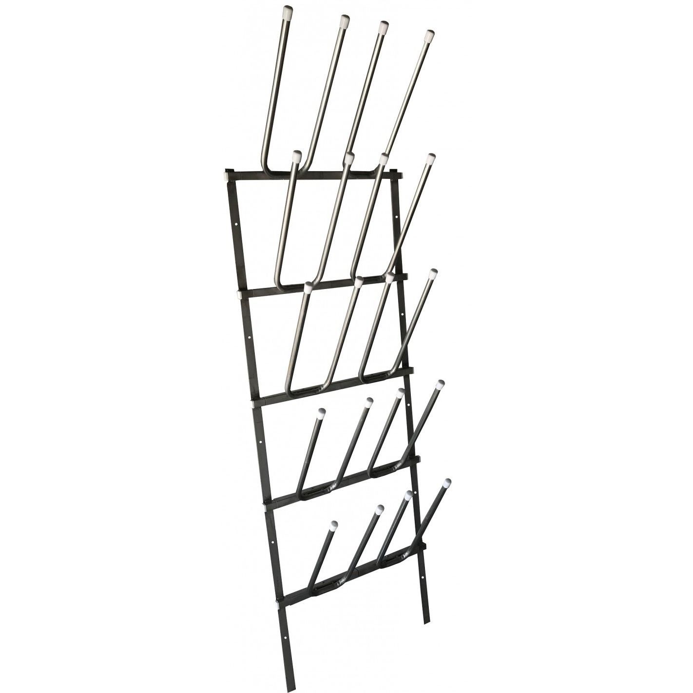 Porta Filtri Caffè In Acciaio Inox - Rack Salvaspazio Per Filtri Da Caffettiera - Accessorio Cucina Nero - 5