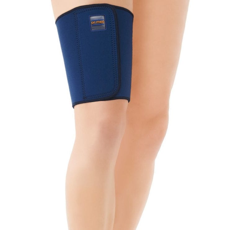 Shock Doctor PST – Fascia Protettiva Per Coscia E Inguine, Nero, Con Silicone Antiscivolo - 3