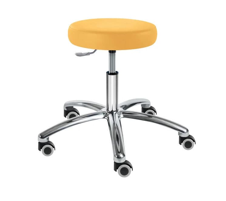 Sgabello Da Ufficio, Sgabello A Rotelle Professionale Con