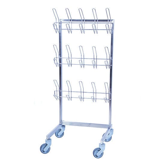 Rack per calzature - ALTCIPS15 - Altermedical - con rotelle / in ...
