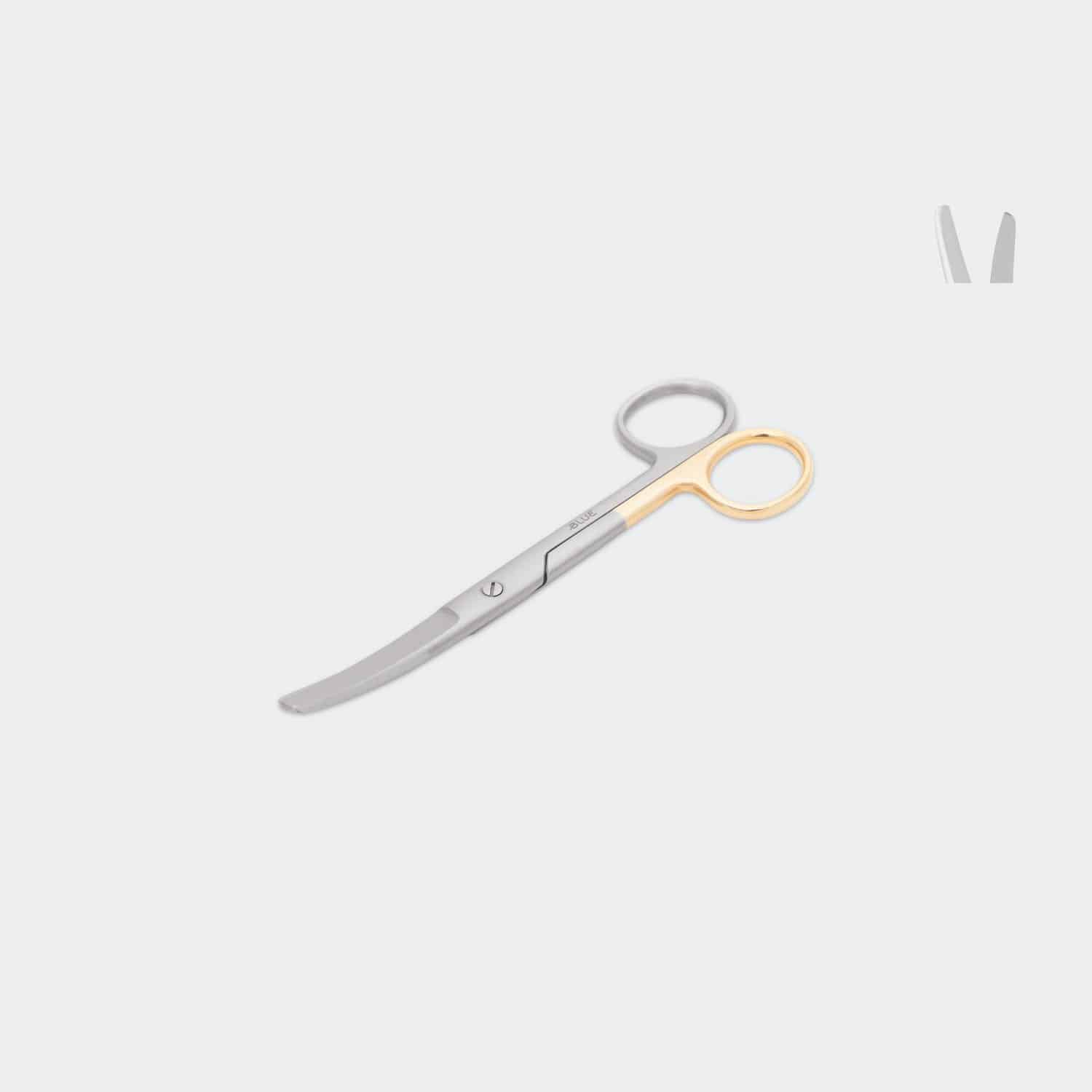 Set 3 Forbici Iris Curve In Acciaio – DawnProMed Per Chirurgia Veterinaria E Dentale