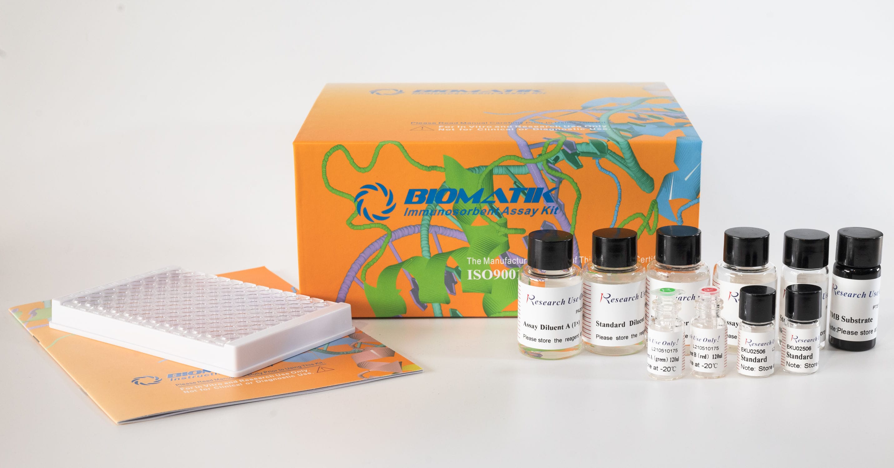 Kit di reagenti in soluzione EKU0201096T Biomatik da ricerca