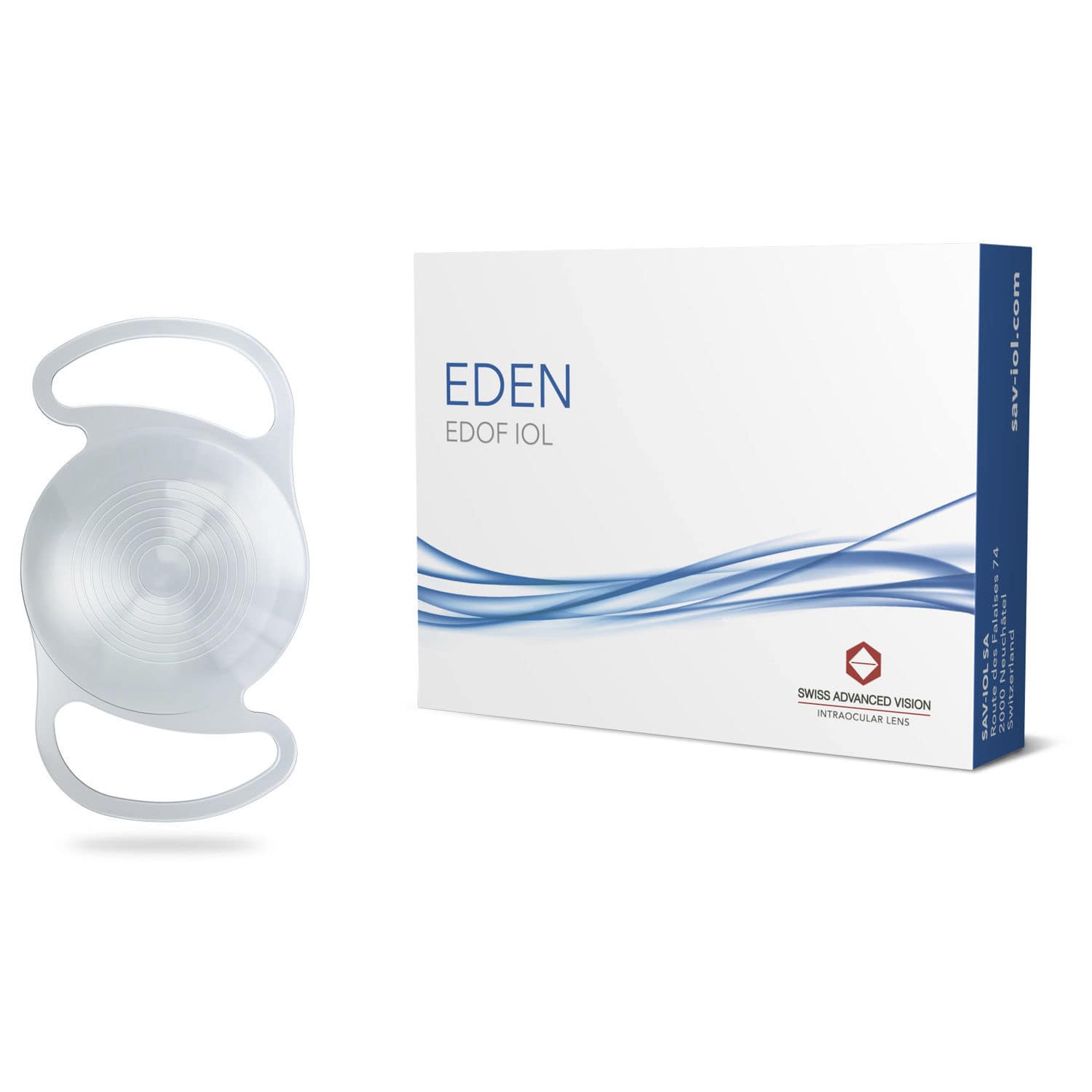 Lente intraoculare EDoF - EDEN - Swiss Advanced Vision - per presbiopia