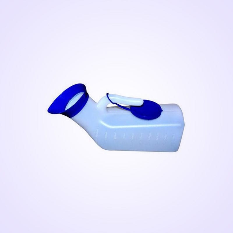 Orinale Da Letto Per Uomo Con Coperchio E Scala Graduata - Capacità 1000 Ml - 6