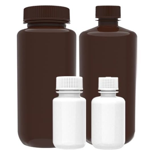 Adrian James Nutrition - Flacone per proteine, con sfera miscelatore, coperchio avvitabile a