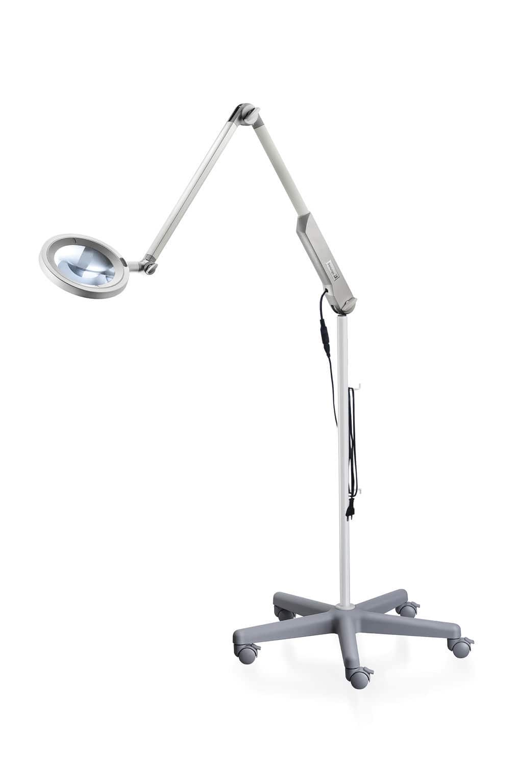 Lampada medica / a LED / con lente d’ingrandimento - OPTICLUX - Derungs