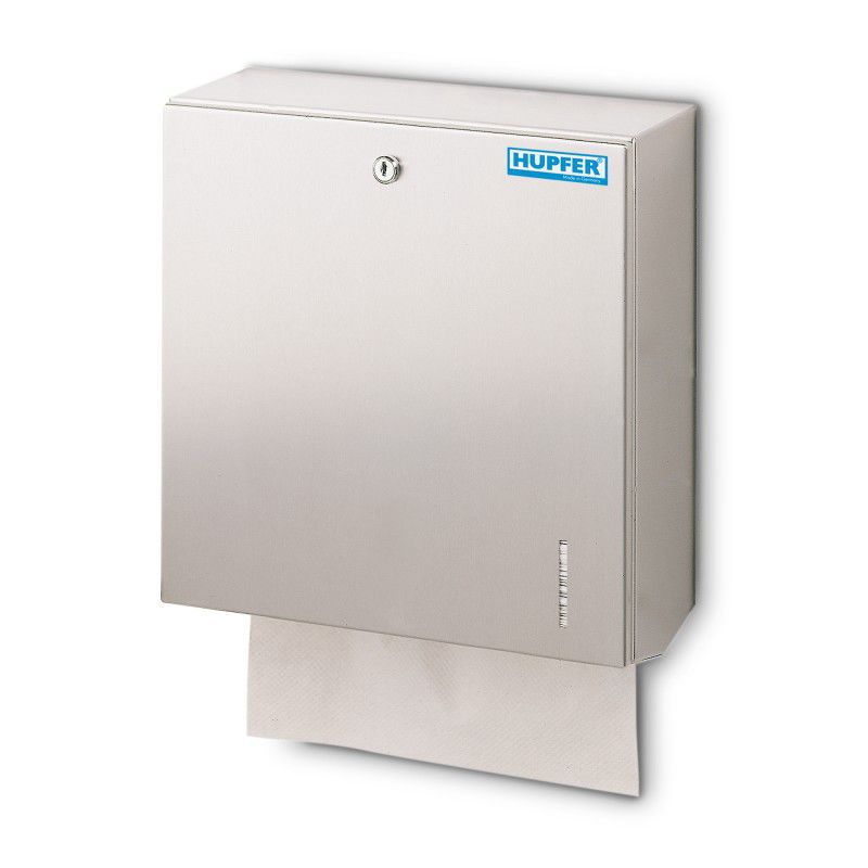 Distributore Asciugamani Di Carta Niceme | Acciaio Inox, Bloccabile, Per H2 E Z, 350-550 Fogli - Foto 13