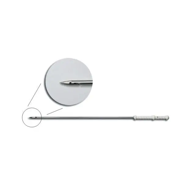 Pinza Laparoscopica Auto Raddrizzante 5mm X 310mm, Ganascia Porta Aghi Chirurgo AB - Foto 4