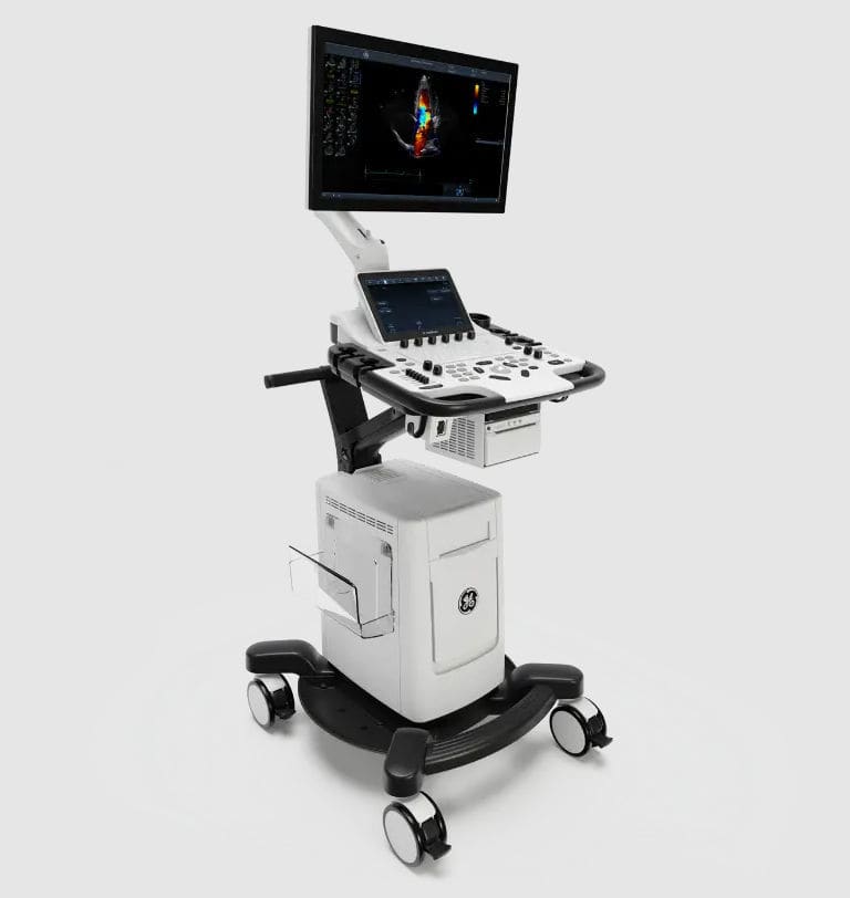 Ecografo su piattaforma compatto - Vivid™ T9 Matrix - GE Healthcare ...