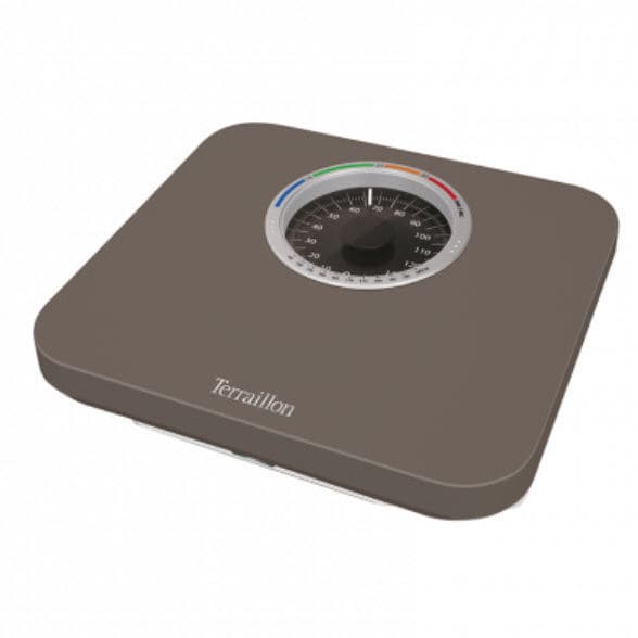 Terraillon - 15244 bilance pesapersone Quadrato Nero Bilancia pesapersone elettronica
