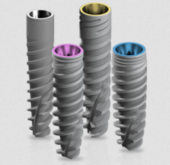 5 Tappi Di Guarigione Dentale Regolari 4,6mm Piattaforma Normale Per