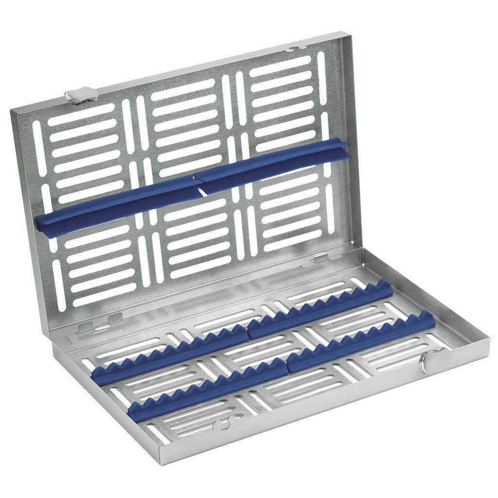 Harrison Medicina Interna Cassetta Per Sterilizzazione Strumenti Odontoiatrici - 7x3,50 Cm, In Acciaio Inox, Per Uso Medico/chirurgico Attrezzatura Laboratorio Medico - Foto 2