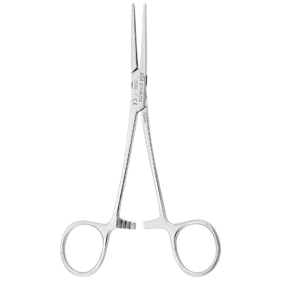 Pinza chirurgica 05201 ASA Dental di Crile / emostatica / dritta
