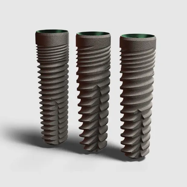 Moncone Estetico Dritto In Titanio Grade 5 – Connessione Esagonale 2.42mm