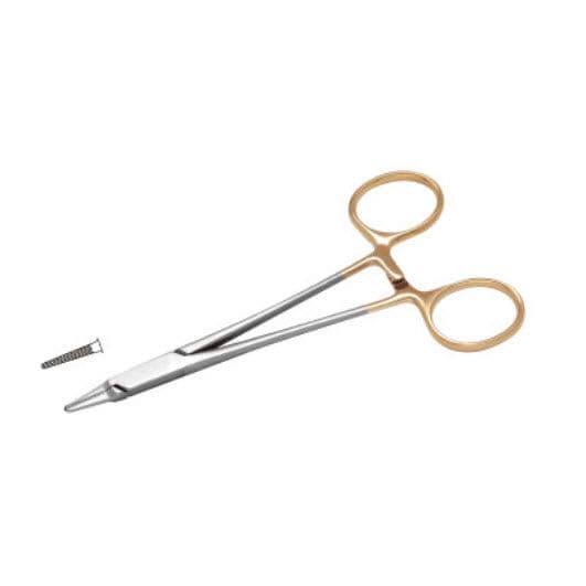 Strumento Sutura Con Inserti Tungsteno Porta-ago Olsen-Hegar Premium Grado 5 ,5 Con Inserti In Tungsteno &ndash; Per Sutura Chirurgica Precisa! Strumento Chirurgico Odi