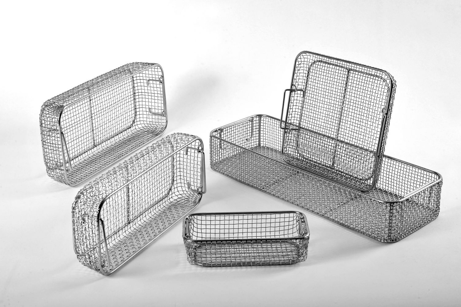 Dentali Scatola Di Sterilizzazione Vassoio A Rete Cassetta Per 7 - Foto 11