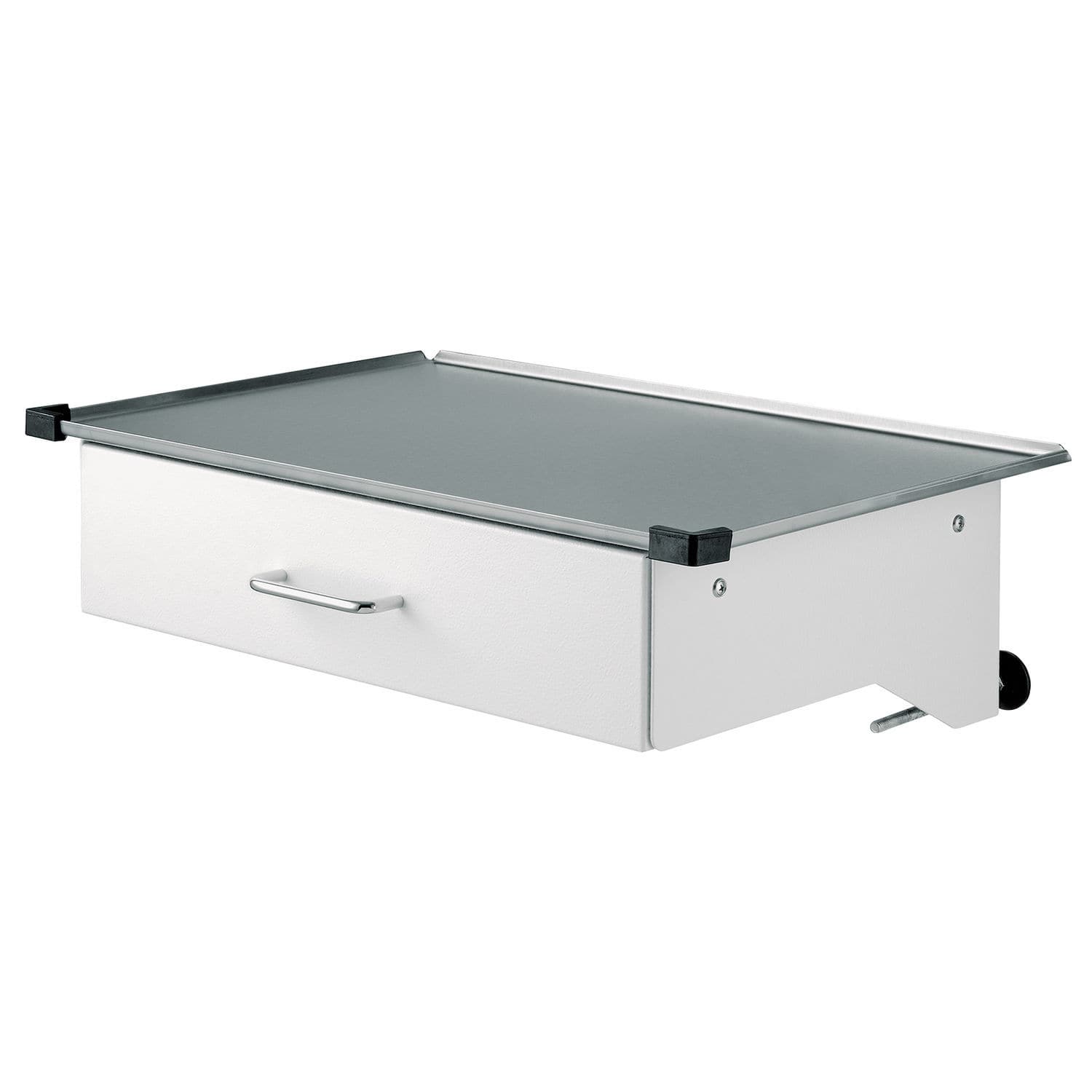 VidaXL 2 Mensole A Muro 50x30x3 Cm Argento Acciaio Inossidabile, Scaffale Espositivo A Muro