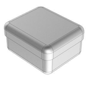 Nuovo strumento in acciaio inox chirurgico sterilizzatore dentale scatola, organ