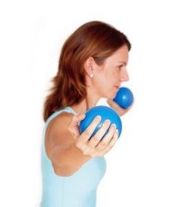 2 Palline Morbide Per Pilates, 25 Cm, Piccola Palla Da Palestra, Anti