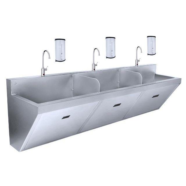 BGL Dispenser Di Sapone Liquido Autoportante In Acciaio Inox 304 - 8