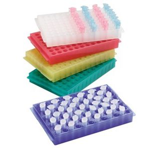 rack da laboratorio per microprovette
