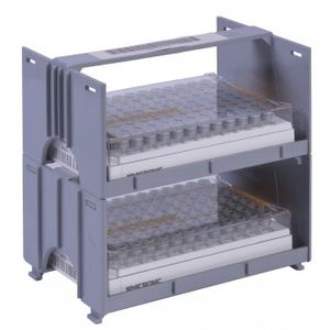 rack da laboratorio per provette