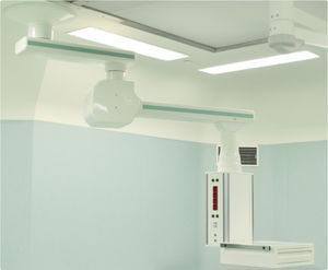 braccio di distribuzione a soffitto