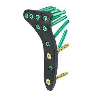 placca di compressione per tibia