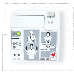 defibrillatore esterno semiautomatico