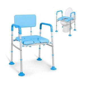 sedia da doccia con schienale