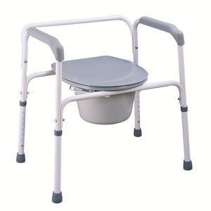 sedia da toilette con braccioli