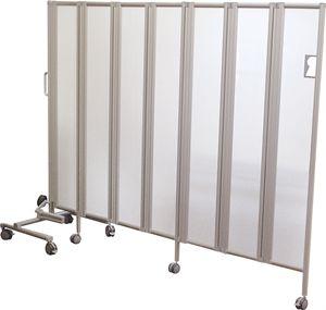 paravento medicale con rotelle