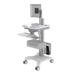 carrello informatico con cassetti
