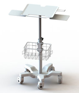 carrello informatico ad altezza regolabile 1