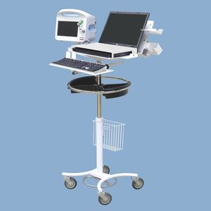 carrello informatico ad altezza regolabile 1