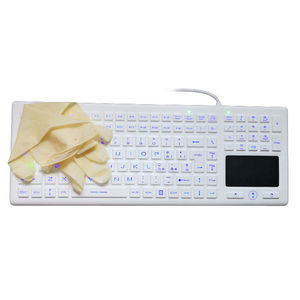 tastiera medicale con touchpad