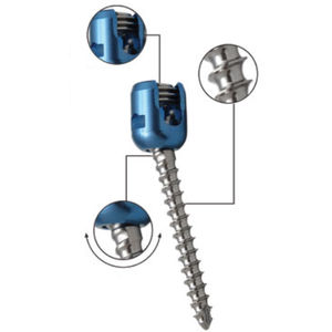 vite pedicolare vertebra lombo-sacrale / poliassiale / canalare