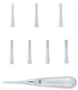 leva lussatrice dentale dritta