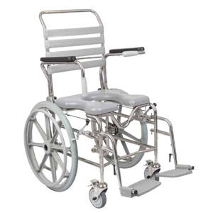 sedia da doccia con braccioli